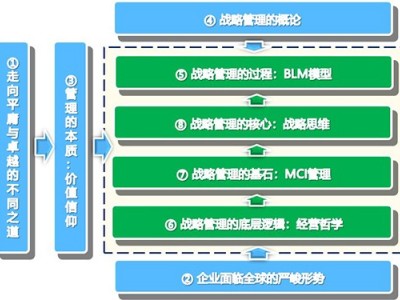 卓有成效的戰略管理戰略規劃與執行構建企業戰略管理架構和BLM模型